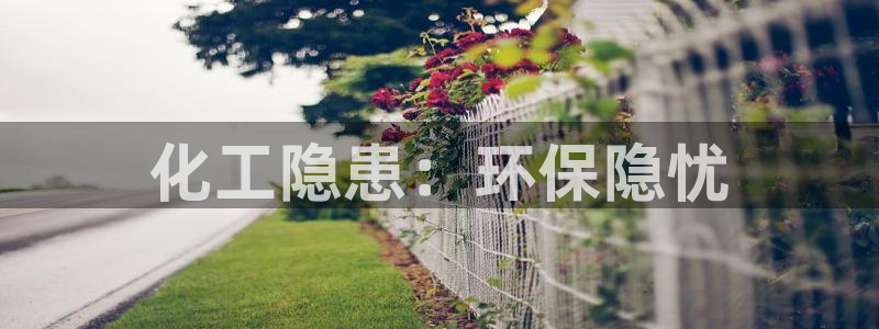 亿万先生网址生：化工隐患：环保隐忧