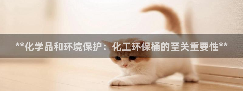 亿万先生官方客服电话：**化学品和环境保护：化工环保桶的至关重要性**