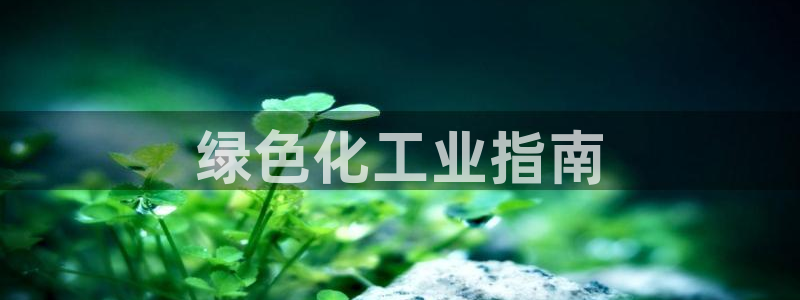 亿万先生007客服：绿色化工业指南