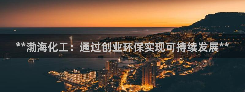 亿万第一季字幕：**渤海化工：通过创业环保实现可持续发展**