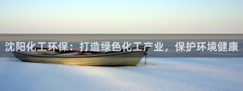 亿万先生手机版客户端下载官网：沈阳化工环保：打造绿色化工产业，保护环境健康