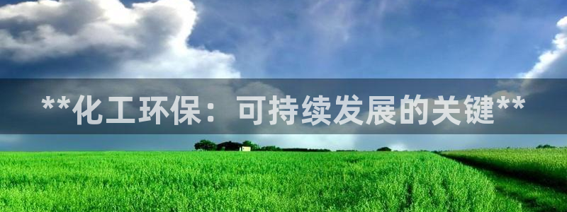 亿万先生mr07：**化工环保：可持续发展的关键**