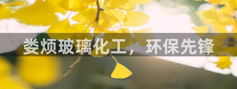 亿万钱包app下载：娄烦玻璃化工，环保先锋