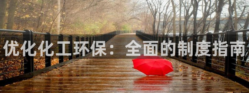 亿万网红：优化化工环保：全面的制度指南