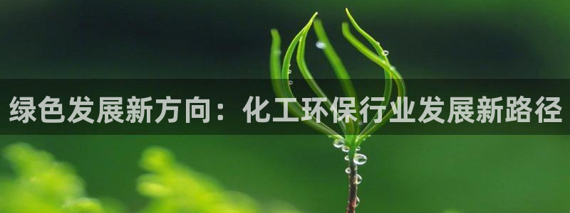 亿万下载徐家汇朋友圈说说：绿色发展新方向：化工环保行业发展新路径