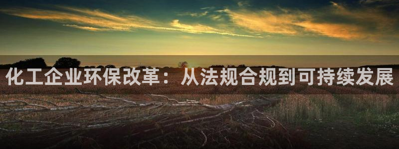 亿万先生客户端下载安装：化工企业环保改革：从法规合规到可持续发展