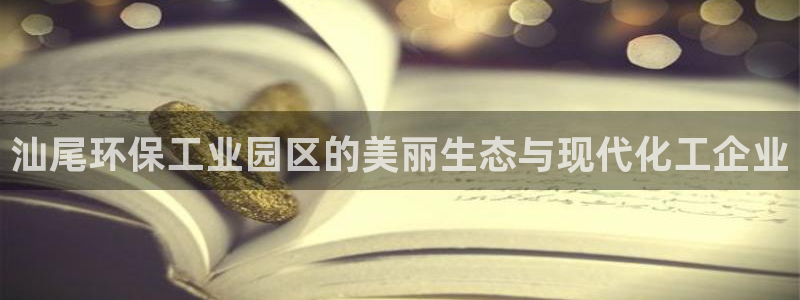 mr亿万先生：汕尾环保工业园区的美丽生态与现代化工企业