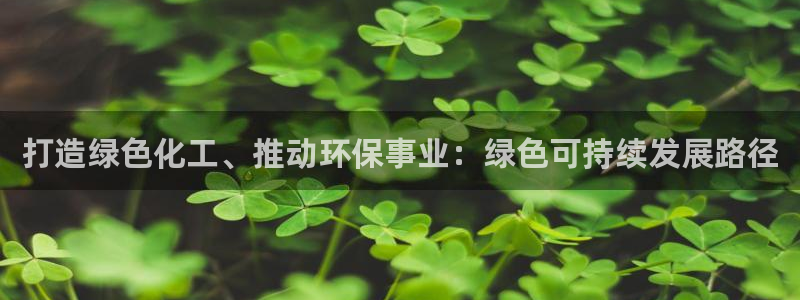 亿万集团有限公司：打造绿色化工、推动环保事业：绿色可持续发展路径